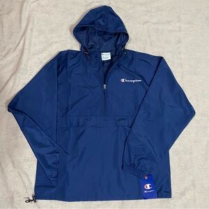 New Champion windbreaker anorak jacket